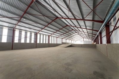 Inside A Steel Structure for Farming Tugela Steel