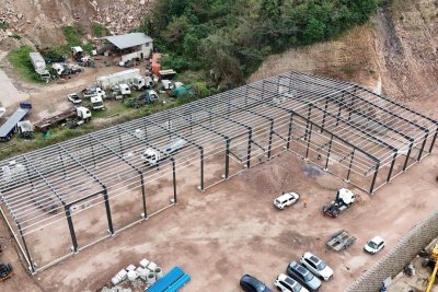 Tugela Steel Prefabricated Steel Structures Erecting